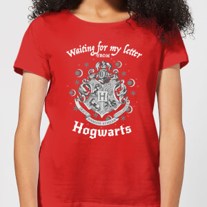 Harry Potter Waiting For My Letter Dames T-shirt - Rood