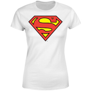 DC Originals Official Superman Shield Women's T-Shirt - White