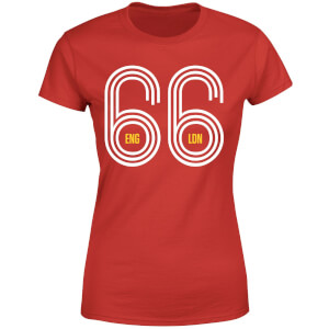 England 66 Women's T-Shirt - Red