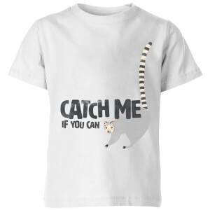 My Little Rascal Catch Me If You Can Kids' T-Shirt - White