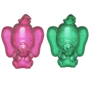 Lots de 2 Hikari XS - Dumbo Rose & Vert - Disney