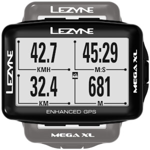 Lezyne Mega XL GPS GPS サイクル コンピュータ - セット
