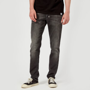 Versace Collection Men's Embellished Denim Jeans - Nero