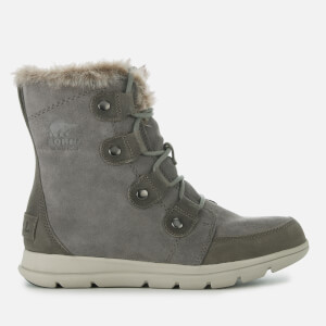 Sorel Women's Explorer Joan Hiker Style Boots - Quarry Black