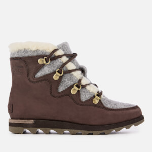 Sorel Women's Sneakchic Alpine Hiker Style Boots - Cattail