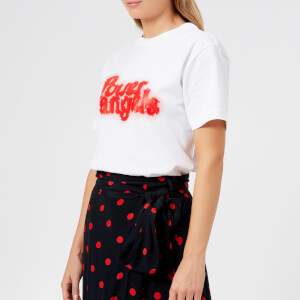 Ganni Women's Harris T-Shirt - Bright White