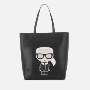 Karl Lagerfeld Women's K/Ikonik Soft Shopper Bag - Black