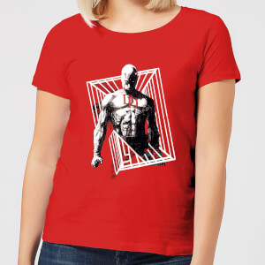 Marvel Knights Daredevil Cage Women's T-Shirt - Red