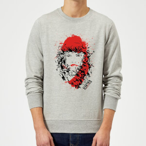 Marvel Knights Elektra Face Of Death Sweatshirt - Grey
