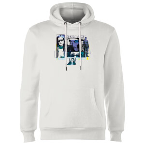 Marvel Knights Jessica Jones Comic Panels Hoodie - White