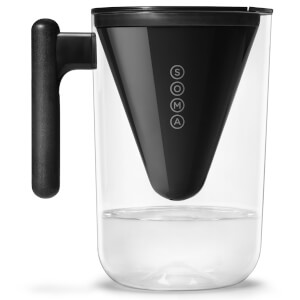 Soma 10-Cup Pitcher - 2.25lL - Black