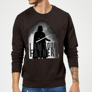 Sudadera Star Wars Darth Vader I Am Your Father Silueta - Hombre - Negro