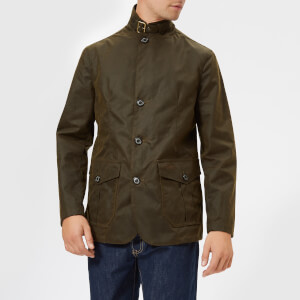 Barbour Heritage Men's Lutx Wax Jacket - Olive