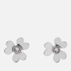 Ted Baker Women's Hansila: Heart Blossom Stud Earrings - Silver/Crystal
