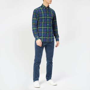 Polo Ralph Lauren Men's Check Pocket Shirt - Navy/Pine Multi