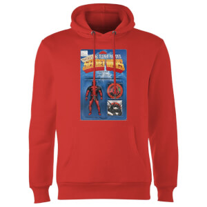 Sweat à Capuche Homme Deadpool Figurine Secret Wars Marvel - Rouge