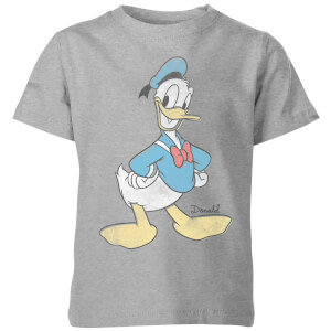 Camiseta Disney Mickey Mouse Donald Pose Clásico - Niño - Gris