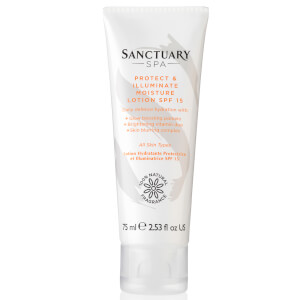 Lotion Hydratante Protectrice et Illuminatrice Sanctuary Spa 75 ml
