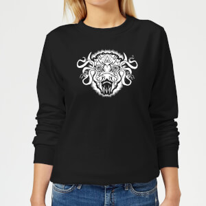 American Gods Buffalo Head Women's Sweatshirt - Black