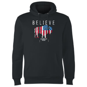 American Gods Believe In Bull Hoodie - Black