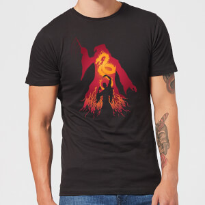 T-Shirt Homme Silhouette de Dumbledore - Harry Potter - Noir