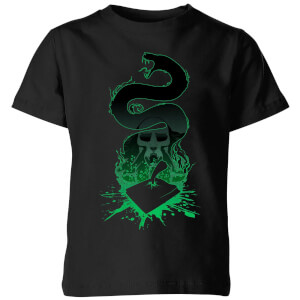 Harry Potter Basilisk Silhouette Kids' T-Shirt - Black