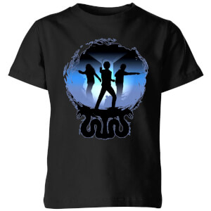 T-Shirt Enfant Silhouette de Bataille - Harry Potter - Noir