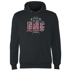 East Mississippi Community College Lions Distressed Hoodie - Black