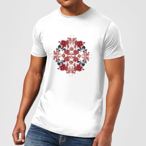 Natural History Museum Flowers And Leaves Men's T-Shirt - White