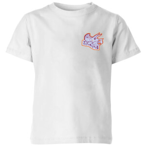 Natural History Museum Triceratops Badge Kids' T-Shirt - White