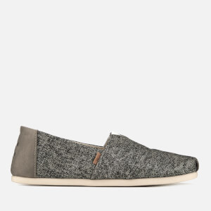 TOMS Men's Birch Technical Knit Alpargata Espadrilles - Light Grey