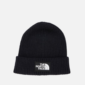 The North Face Men's Logo Box Cuffed Beanie Hat - Urban Navy