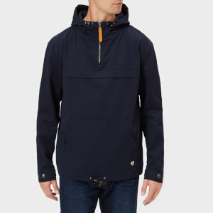 Armor Lux Men's Water Repellent Fisherman's Smock Jacket - Marine Deep