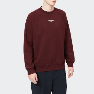 Drôle de Monsieur Men's Raglan Sweatshirt - Burgundy