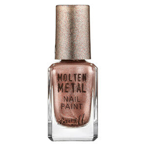 Barry M Cosmetics Molten Metal Nail Paint - Pink Ice