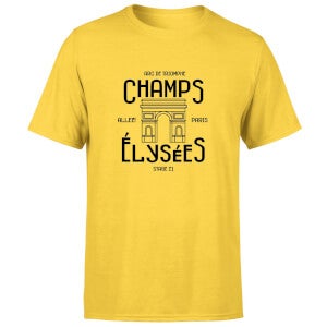 Champs Elysees Winner Men's T-Shirt - Yellow