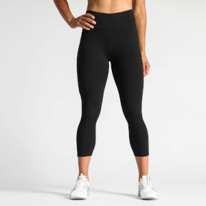 IdealFit 7/8 Tights with Side Pocket - Black