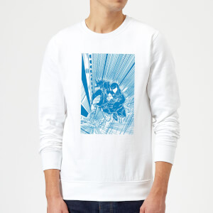 Venom Comic Panel Sweatshirt - White