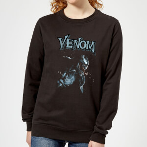 Venom Profile Women's Sweatshirt - Black