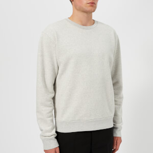 Maison Margiela Men's Elbow Patch Sweatshirt - Light Grey Melange
