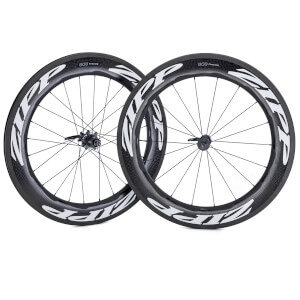 Zipp 808 Firecrest Carbon Clincher Wheelset 2019 - White - Shimano/SRAM