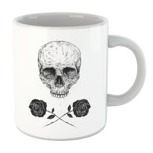 Balazs Solti Skull And Roses Mug