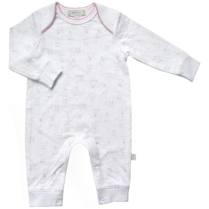 Albetta Bunny Print Babygrow - 0-3 Months