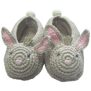 Albetta Crochet Beatrice Bunny Booties