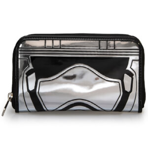Loungefly Star Wars Captain Phasma Silver Metallic Embossed Wallet