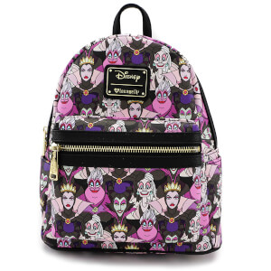 Loungefly Disney Villains AOP Mini Backpack