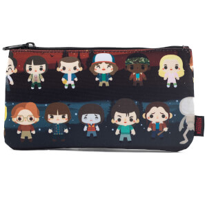 Loungefly Stranger Things Baby Characters AOP Print Pencil Case