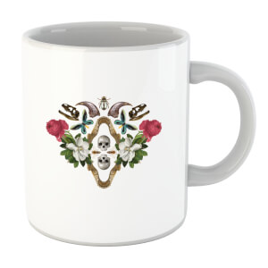 Natural History Museum Skulls And Flowers Mug