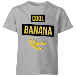 My Little Rascal Cool Banana Kids' T-Shirt - Grey