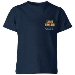 My Little Rascal Sailor In The Sun Kids' T-Shirt - Navy